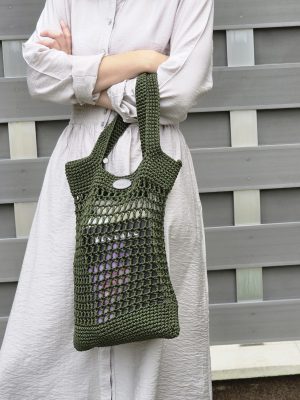 Khaki Elegance Netbag